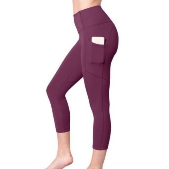 Sz Medium Leggings Pants Pockets 